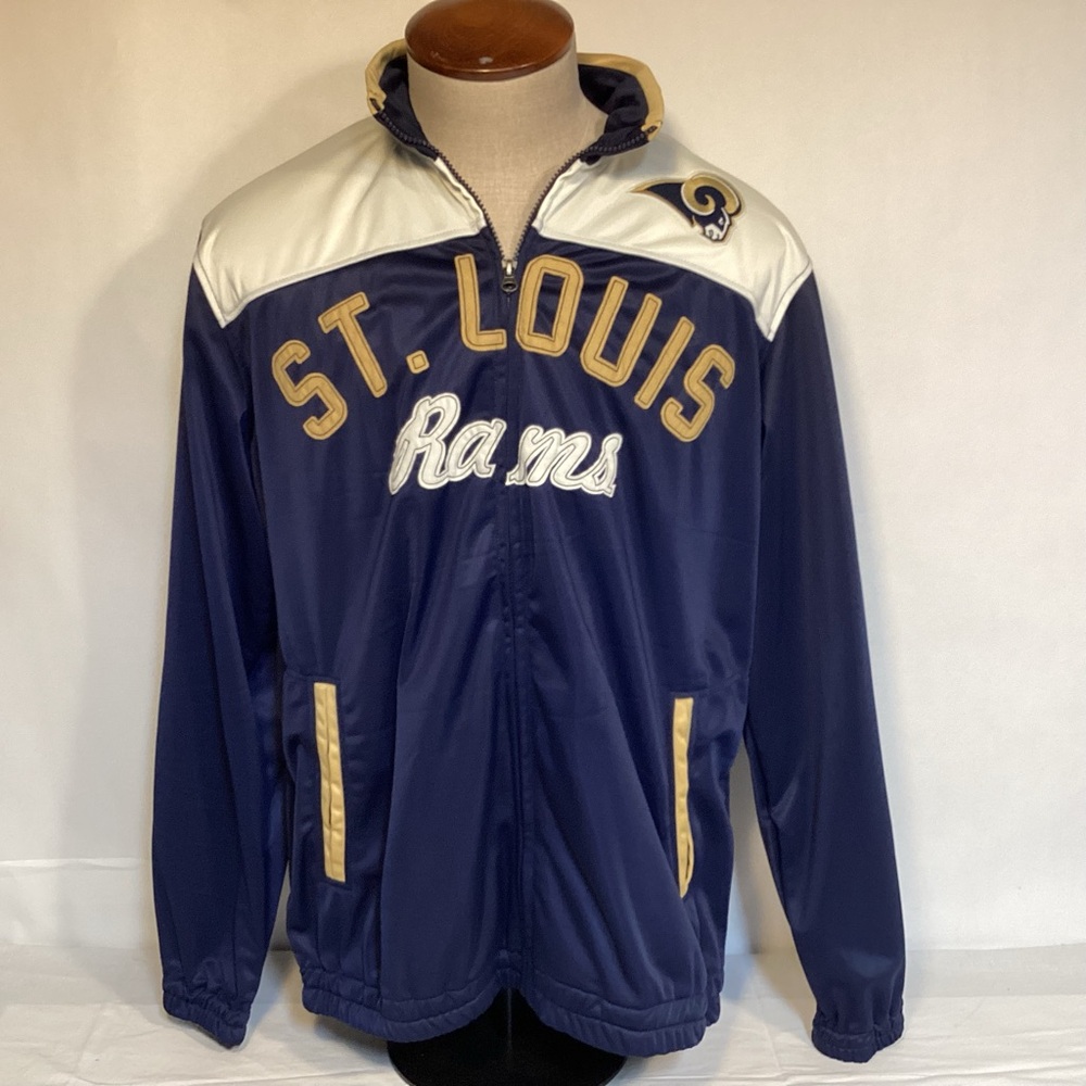 G-III NFL St. Louis Rams Throwback Field Jacket Men’s size Large